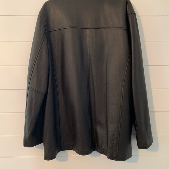 Profilo Classic Leather Jacket - Size L - Picture 3 of 7